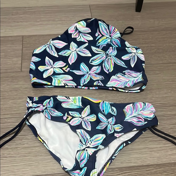 Floral Kids Swim Set - Picture 1 of 7
